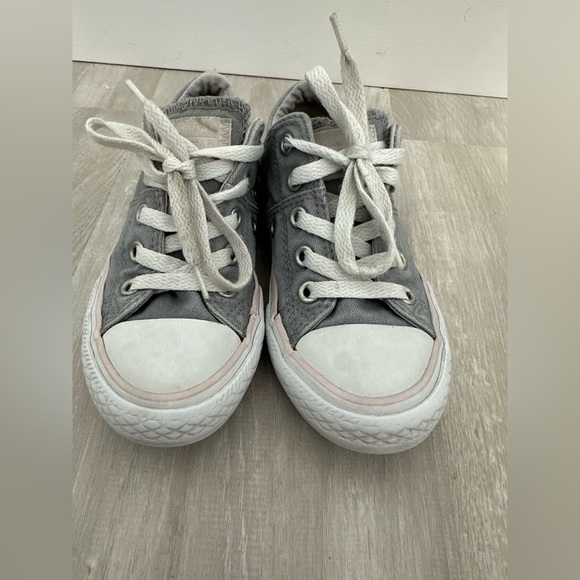 Converse All Star Madison Grey/Pink Girls Size 11 - Picture 2 of 10